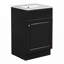 20" Bathroom Vanity with Ceramic Sink,Adjustable Shelf-114360049