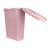 60 L Slim Laundry Hamper, Clothes Basket, Lid, Plastic-111360886-111360887