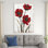 «Red Poppy Fresco II» par Timothy O 'Toole - peinture sur toile tendue