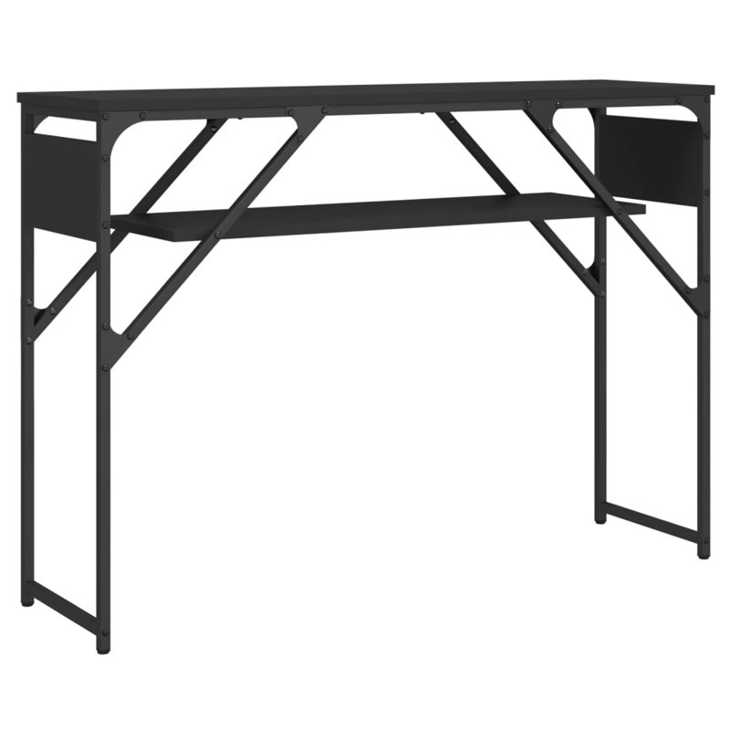 Wytse 41.3'' Console Table, Black