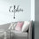 Text & Numbers Non-Wall Damaging Wall Decal