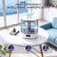 Humidificateur à vapeur froide pour chambre à coucher avec grand réservoir de remplissage supérieur, fonctionnement silencieux et brume à 360 degrés