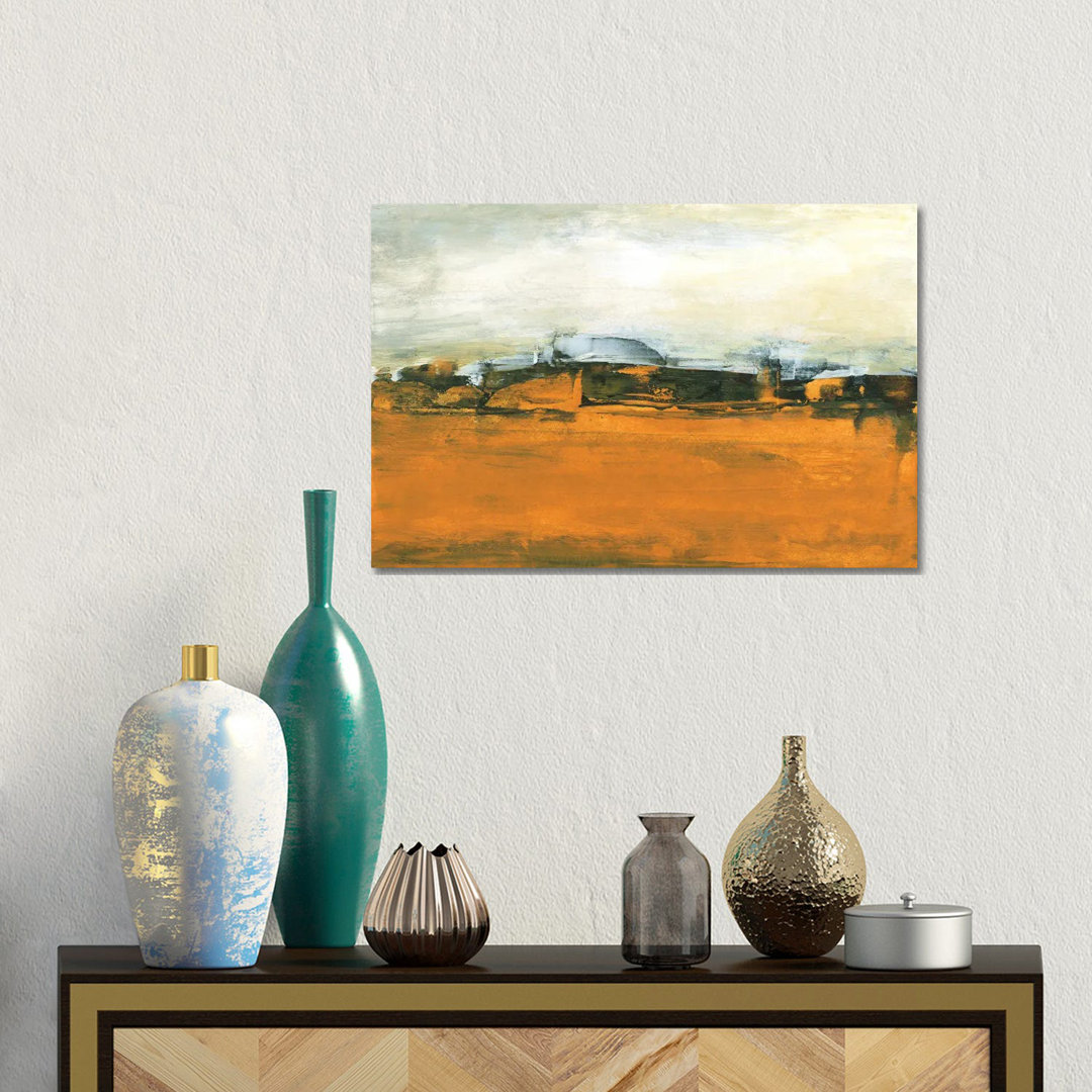 Reflecting On Summer II von Sharon Gordon - Giclée auf Leinwand ohne Rahmen Galerieverpackt