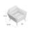 Merrylite  37" Wide Upholstered Armchair with Tufted Backrest-574597031
