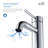 Circular Single-handle Bathroom Faucet-41659764-48024377