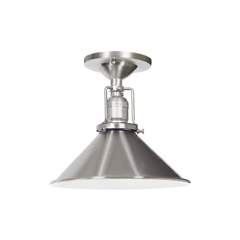 Shumway Semi Flush Mount, Pewter