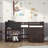 Heldreth Kids Twin Loft Bed with Drawers-1087352128