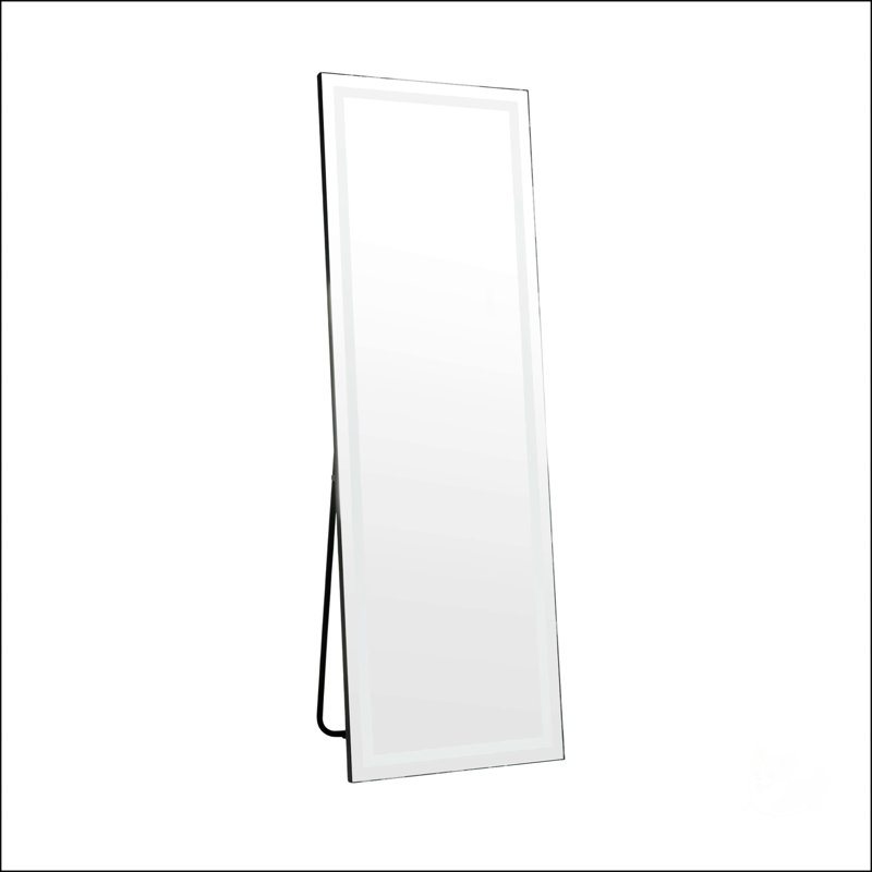LED Mirror Full Length Mirror With Lights Wide Standing Tall Full Size Mirror For Bedroom Giant Full Body Mirror Large Floor Mirror With Lights Stand Up Dressing Big Lighted Mirror