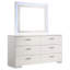 Miroir de commode Burkart Tansey