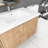 30'' Wall Mounted Single Bathroom Vanity with Resin Top-393257133