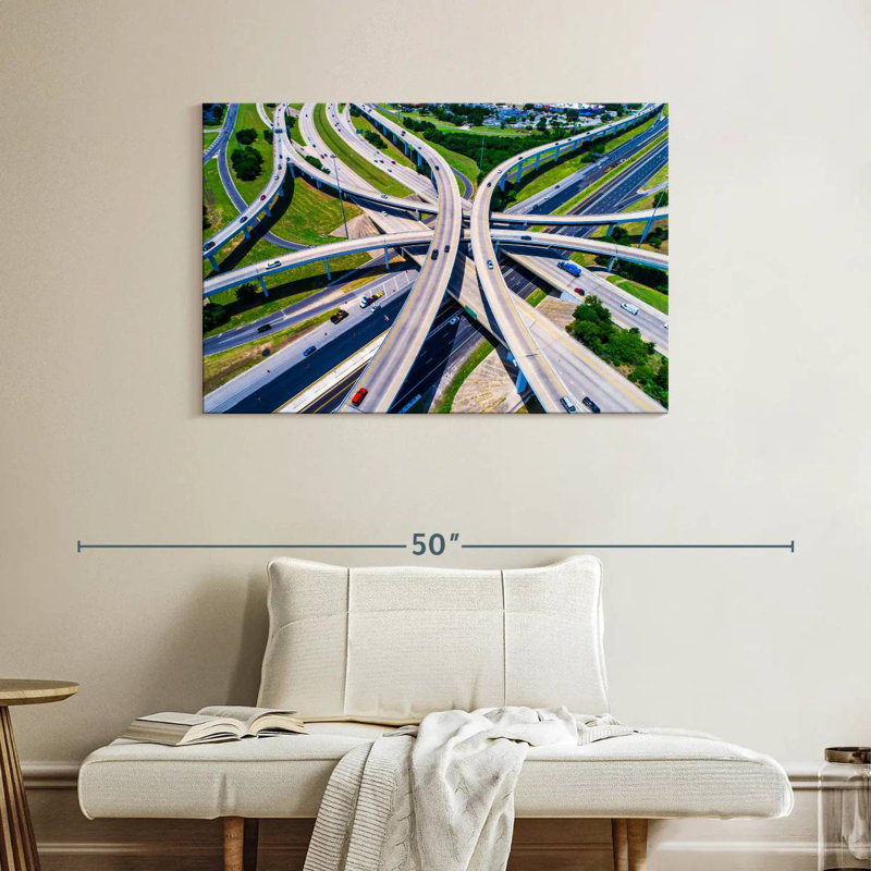 Mehar Austin Texas Super Highway, 26'' H x 39'' W