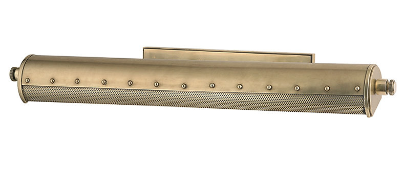 Gaines Wallchiere Picture Light, Aged Brass