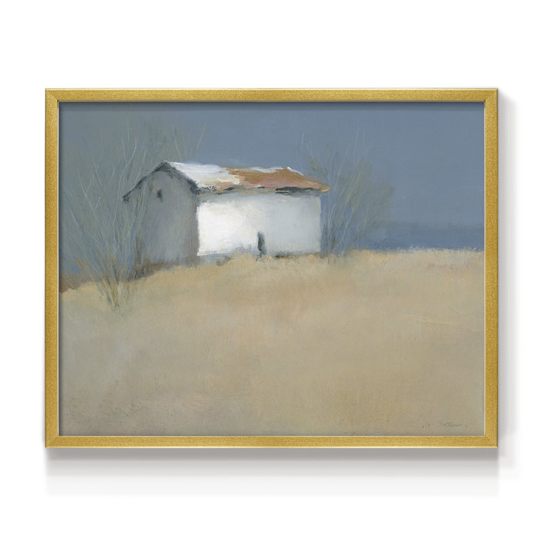 Old Homestead -Framed Print - Restickable