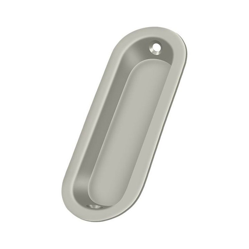 Poignée encastrée Deltana, Nickel brossé