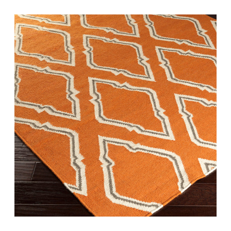 Laticia Wool Chevron Indoor Rug, Rectangle 8' x 11'