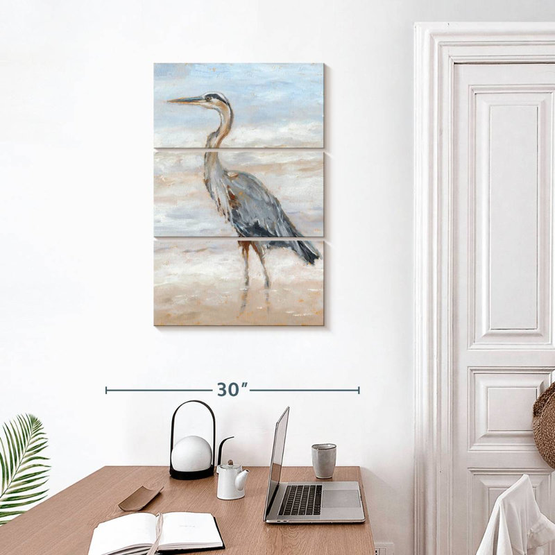 Brampt Beach Heron II, 32" H x 20" W