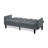 Mid-Century Modern Tufted Sleeper Sofa with Adjustable Backrests-125081299