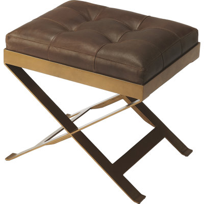 Rodrigo Leather Stool