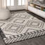Tapis crème / noir Amir Moroccan Beni Souk-1587715913