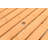 Parlington Rectangular Outdoor Picnic Table With Umbrella Hole , 59'' in. W 58.57'' in. D-1887975267