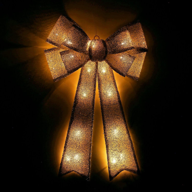 LED Lighted Sign, Gold