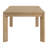 Ashal 6 Person Solid Wood Dining Set With Server