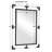 Waleska Metal Wall Mirror-58317422-58317421