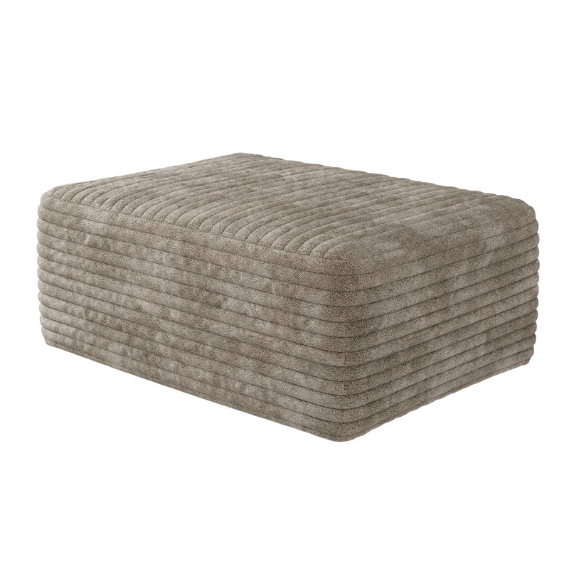 Velours côtelé sans assemblage, pour un assemblage de salon confortable et confortable, confort