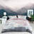 Lunaria Anyston Gray/Pink Long-staple Cotton Duvet Cover Set-1250859851