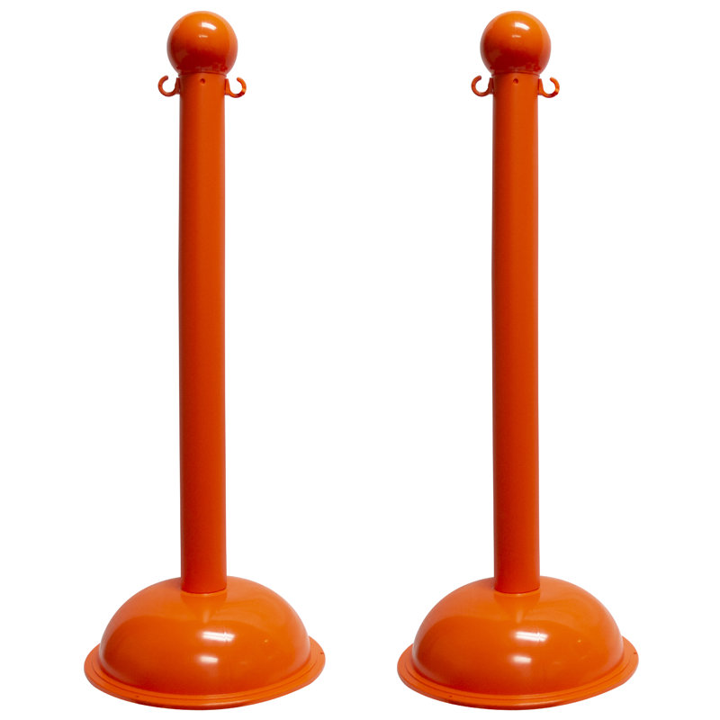 Poteau guide-files, Orange