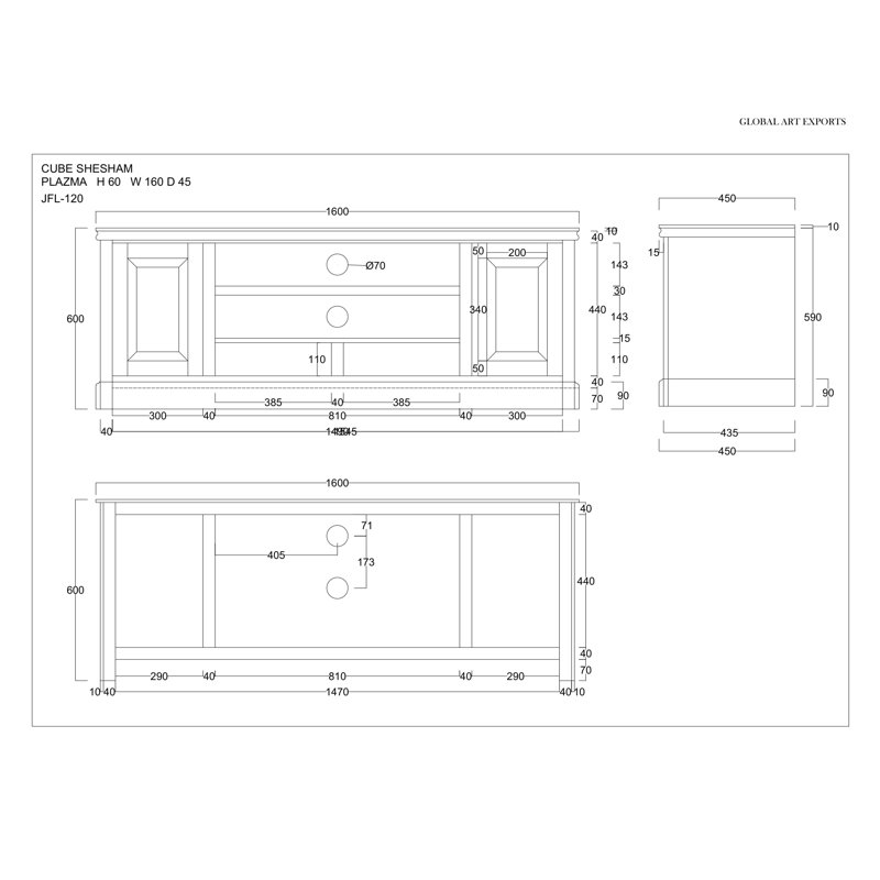 Futrell TV Stand for TVs up to 70"