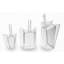 Wall Mount Polycarbonate Scoop Guard with Scoop-130934656