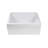 Pranav 24'' L Single Bowl Fireclay Kitchen Sink