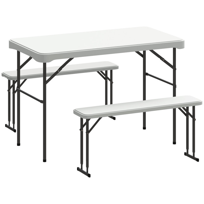 2 - Person Patio Dining Set with Rectangular Table