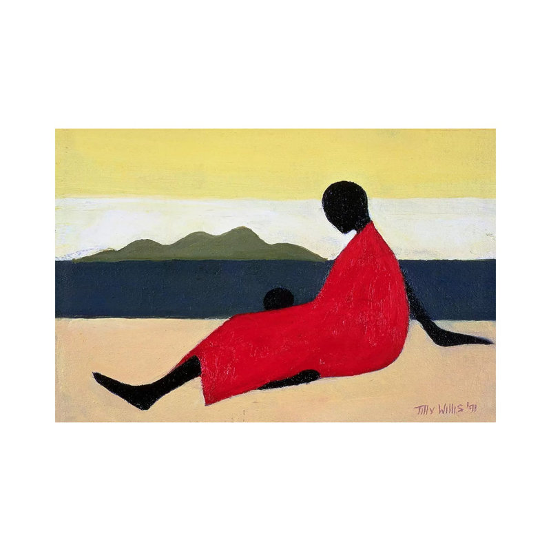Mother And Child by Tilly Willis - Wrapped Canvas Painting, 20.32 cm H x 30.48 cm W