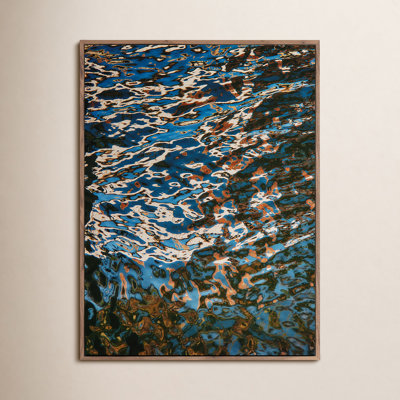 Mirissa "Reflecting Blue" Print by Geoffrey Baris