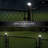Low Voltage Integrated LED Fence Post Cap Light 3 In. X 3 In. with Base Adapter Included-26760540