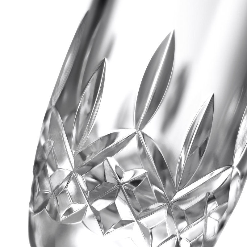 Waterford Lismore Essence Bud Vase 8in, 8.27" H x 2.52" W x 2.52" D