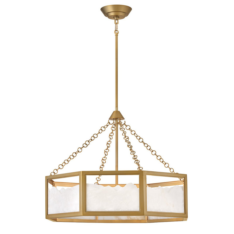 Veleta 8 - Light Steel Chandelier