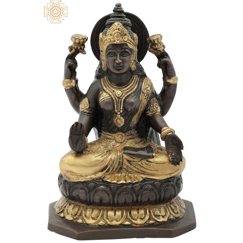 Religious & Spiritual Figurines & Sculptures, Brown/Gold
