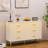 Roselynne 6 - Drawer 46.5" W Double Dresser with LED Light ,Chest of Dressers for Bedroom-1283996534