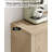  55' Sideboard With Fluted Door