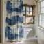 Blue Shades - Rideau de douche Premium-2109630019