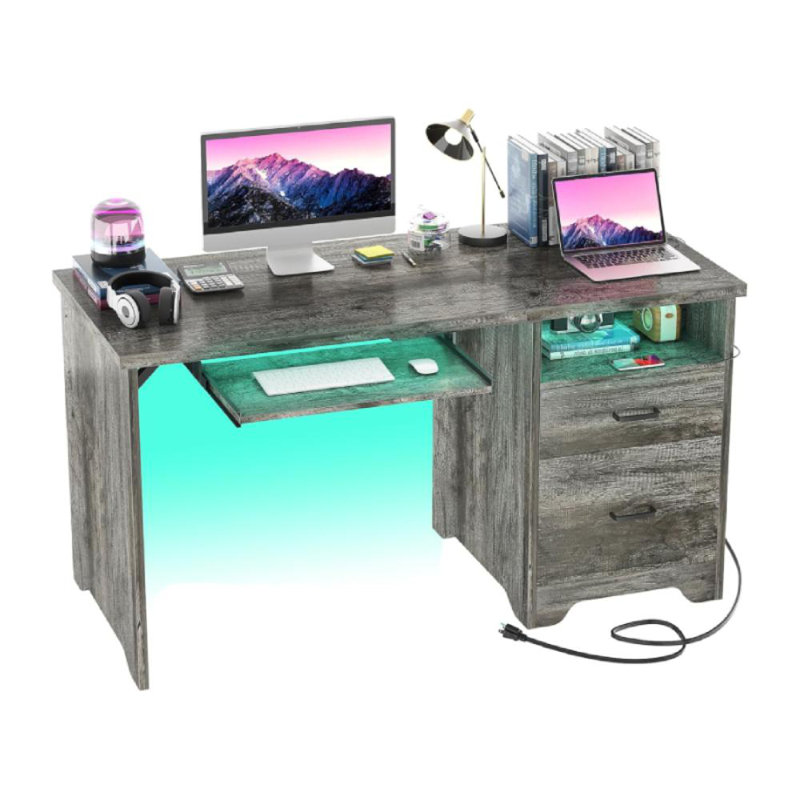 Bureau d'écriture rectangulaire l 19 po Avdullah