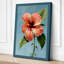 Hibiscus Study Botanical - Wrapped Canvas-1672613458-1672613481