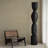 Black Orb Carbonized wood Decorative Object
