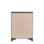 Commode de couleur unie, noir