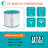 Hurricane Replacement Spa Filter Cartridge for Pleatco PVT50W and Unicel C-8350 (3 Pack)