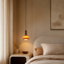 Luminaire suspendu simple moderne 1 lumière Mid-Century (ampoule incluse)
