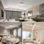 3-Light Semi Flush Mount